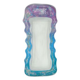 1pc Large Swimming Pool Float, Stylish Sequin Design, Essential For Pool Parties And Beach Activities, An Excellent Choice For Summer Gifts (Option: Style1 Blue)